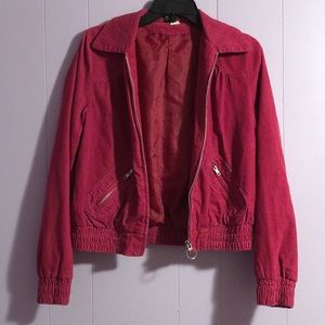 Pink Corduroy Jacket